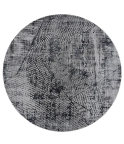 United Weavers Reserve Grey 770-30572 7 ft. 11 in. X 7 ft. 11 in. Round Rug