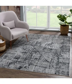 United Weavers Reserve Grey 770-30572 5 ft. 3 in. X 7 ft. 2 in. Rectangle Rug