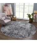 United Weavers Reserve Grey 770-30572 7 ft. 11 in. X 7 ft. 11 in. Round Rug