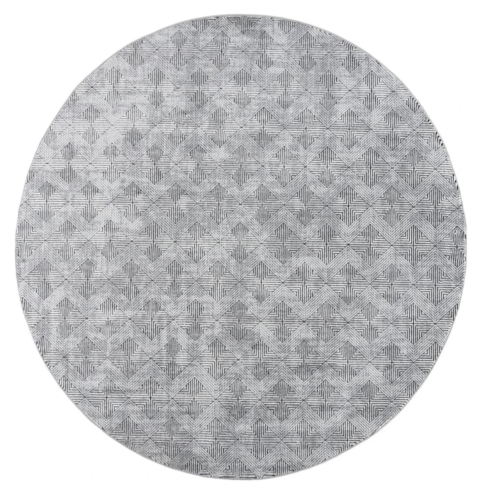United Weavers Reserve Black 770-30670 7 ft. 11 in. X 7 ft. 11 in. Round Rug