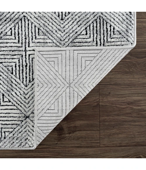 United Weavers Reserve Black 770-30670 1 ft. 10 in. X 3 ft. Rectangle Rug
