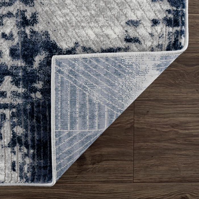 United Weavers Reserve Blue 770-30760 7 ft. 11 in. X 7 ft. 11 in. Round Rug
