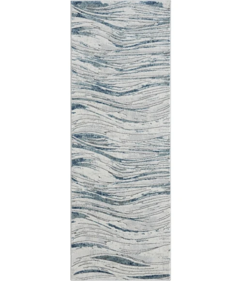 United Weavers Orion Blue 775-41060 2 ft. 7 in. X 7 ft. 2 in. Rectangle Rug