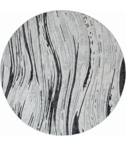 United Weavers Orion Grey 775-41072 7 ft. 11 in. X 7 ft. 11 in. Round Rug