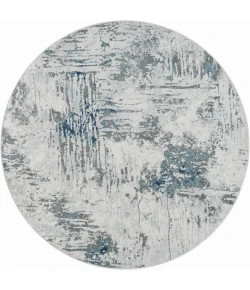 United Weavers Orion Blue 775-41160 7 ft. 11 in. X 7 ft. 11 in. Round Rug