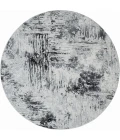 United Weavers Orion Grey 775-41172 7 ft. 11 in. X 7 ft. 11 in. Round Rug