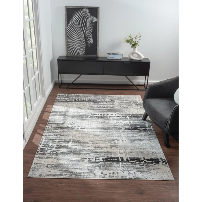 United Weavers Orion Grey 775-41672 7 ft. 10 in. X 10 ft. 6 in. Rectangle Rug