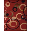 United Weavers Dallas 10430 Hip-Hop Red Area Rug 7 Ft. 10 X 10 Ft. 6 Rectangle