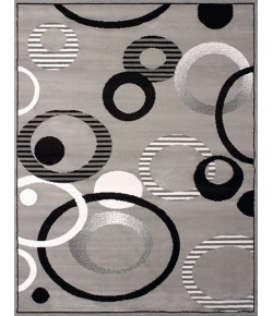 United Weavers Dallas 10471 Hip-Hop Silver Area Rug 7 Ft. 10 X 10 Ft. 6 Rectangle