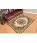 United Weavers of America DALLAS-FLORAL-KIRMAN-IVORY-58-10115 Area Rug
