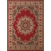 United Weavers Dallas 10130 Floral Kirman Red Area Rug 5 Ft. 3 X 7 Ft. 2 Rectangle