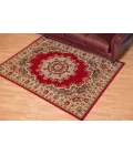 United Weavers of America DALLAS-FLORAL-KIRMAN-RED-58-10130 Area Rug