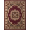 United Weavers Dallas 10134 Floral Kirman Burgun Area Rug 5 Ft. 3 X 7 Ft. 2 Rectangle