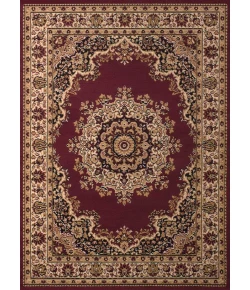 United Weavers Dallas 10134 Floral Kirman Burgun Area Rug 5 Ft. 3 X 7 Ft. 2 Rectangle