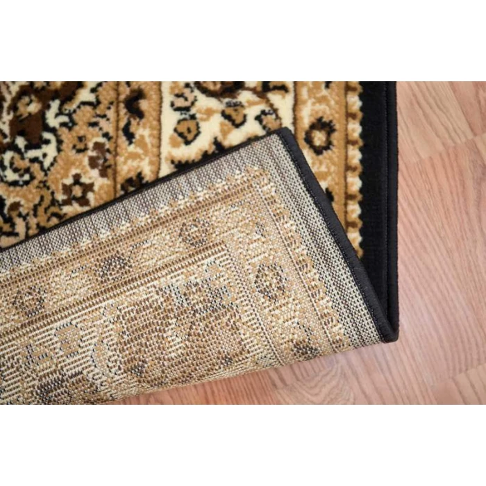 United Weavers of America DALLAS-FLORAL-KIRMAN-BLACK-58-10170 Area Rug