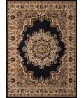 United Weavers of America DALLAS-FLORAL-KIRMAN-BLACK-58-10170 Area Rug