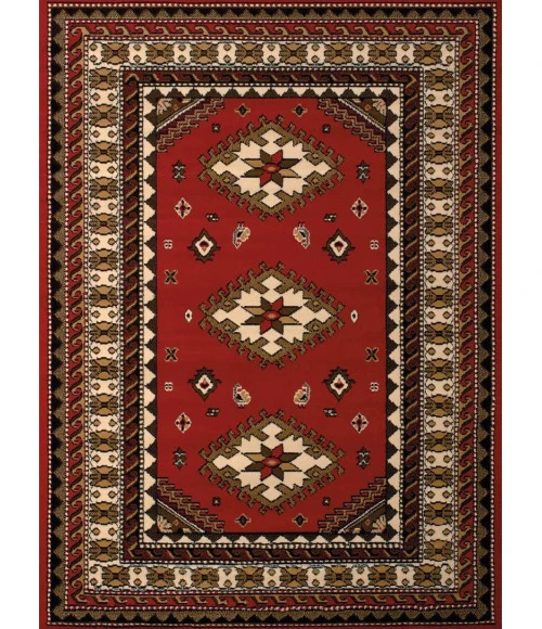 United Weavers of America DALLAS-TRES-RED-58-10230 Area Rug