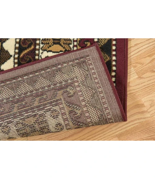 United Weavers of America DALLAS-TRES-BURGUNDY-58-10235 Area Rug