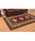 United Weavers Dallas Burgundy 851-10235 1 ft. 11 in. X 3 ft. 3 in. Rectangle Rug