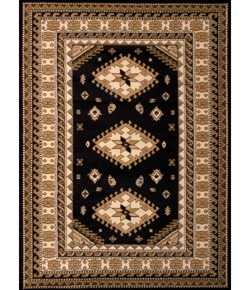United Weavers of America DALLAS-TRES-BLACK-58-10270 Area Rug
