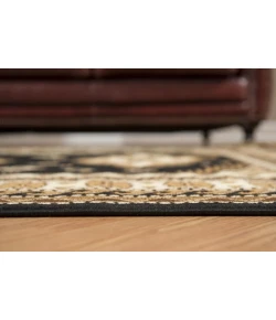 United Weavers Dallas 10270 Tres Black Area Rug 5 Ft. 3 X 7 Ft. 2 Rectangle