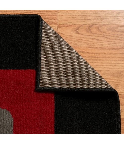 United Weavers Dallas Red 851-10330 2 ft. 3 X 7 ft. 2 in. Rectangle Rug