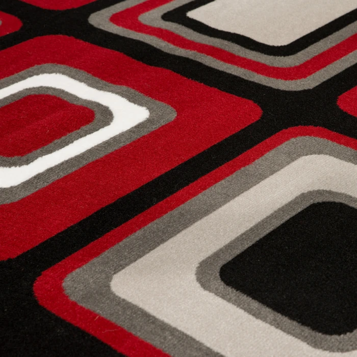 United Weavers Dallas Red 851-10330 2 ft. 3 X 7 ft. 2 in. Rectangle Rug