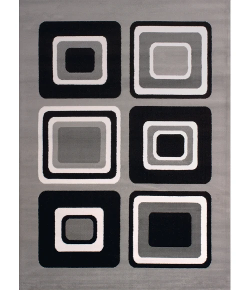 United Weavers Dallas Silver 851-10371 1 ft. 11 in. X 3 ft. 3 in. Rectangle Rug