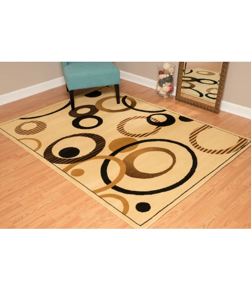 United Weavers Dallas Ivory 851-10415 1 ft. 11 in. X 3 ft. 3 in. Rectangle Rug