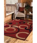United Weavers Dallas Red 851-10430 2 ft. 3 X 7 ft. 2 in. Rectangle Rug