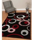 United Weavers Dallas Black 851-10470 2 ft. 3 X 7 ft. 2 in. Rectangle Rug