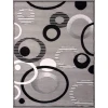 United Weavers Dallas 10471 Hip-Hop Silver Area Rug 5 Ft. 3 X 7 Ft. 2 Rectangle