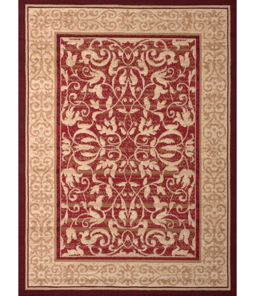 United Weavers Dallas Red 851-10630 1 ft. 11 in. X 3 ft. 3 in. Rectangle Rug