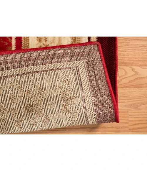 United Weavers Dallas Red 851-10630 1 ft. 11 in. X 3 ft. 3 in. Rectangle Rug