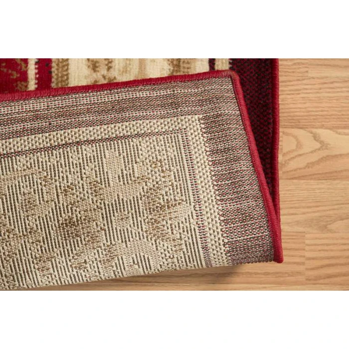United Weavers of America DALLAS-BARONESS-RED-58-10630 Area Rug