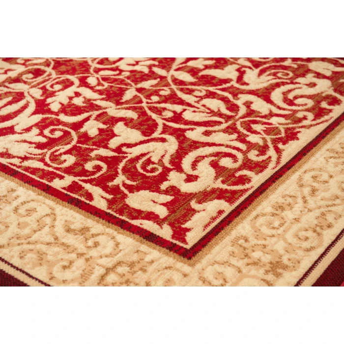 United Weavers Dallas Red 851-10630 2 ft. 3 X 7 ft. 2 in. Rectangle Rug