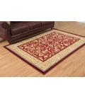 United Weavers of America DALLAS-BARONESS-RED-58-10630 Area Rug