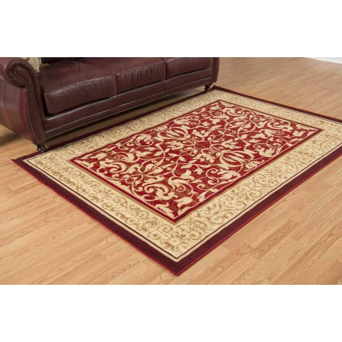 United Weavers of America DALLAS-BARONESS-RED-58-10630 Area Rug