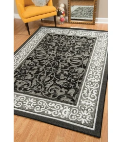 United Weavers Dallas Grey 851-10672 1 ft. 11 in. X 3 ft. 3 in. Rectangle Rug