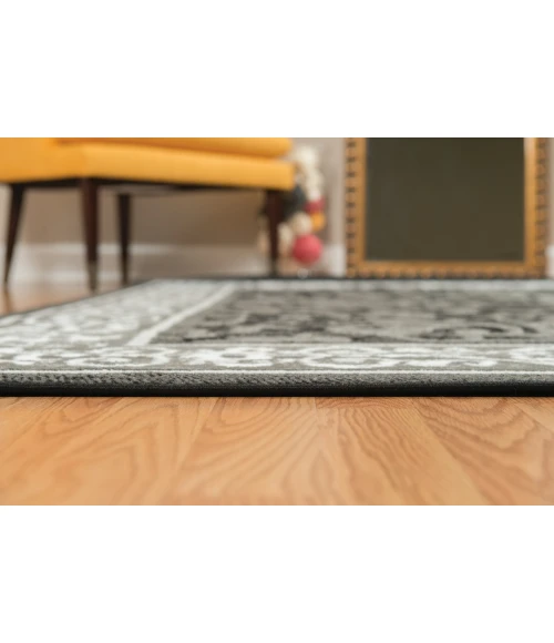 United Weavers Dallas Grey 851-10672 1 ft. 11 in. X 3 ft. 3 in. Rectangle Rug
