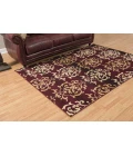 United Weavers of America DALLAS-COUNTESS-BURGUNDY-58-10734 Area Rug