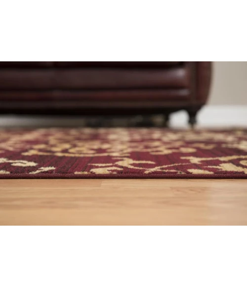 United Weavers of America DALLAS-COUNTESS-BURGUNDY-58-10734 Area Rug