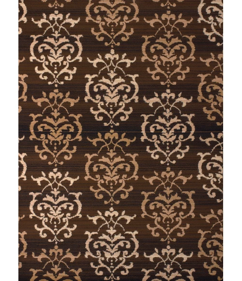 United Weavers Dallas Brown 851-10750 1 ft. 11 in. X 3 ft. 3 in. Rectangle Rug