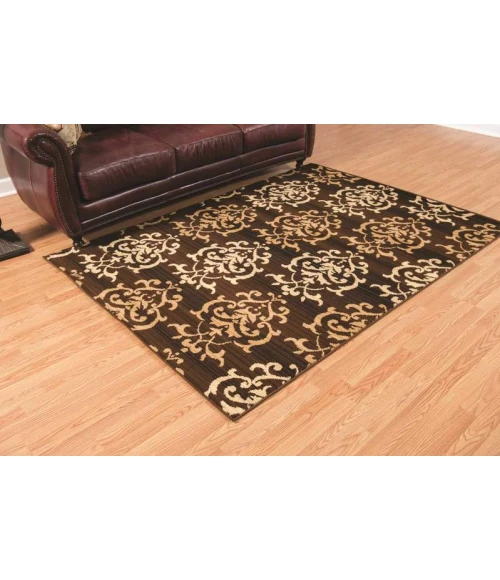 United Weavers of America DALLAS-COUNTESS-BROWN-58-10750 Area Rug