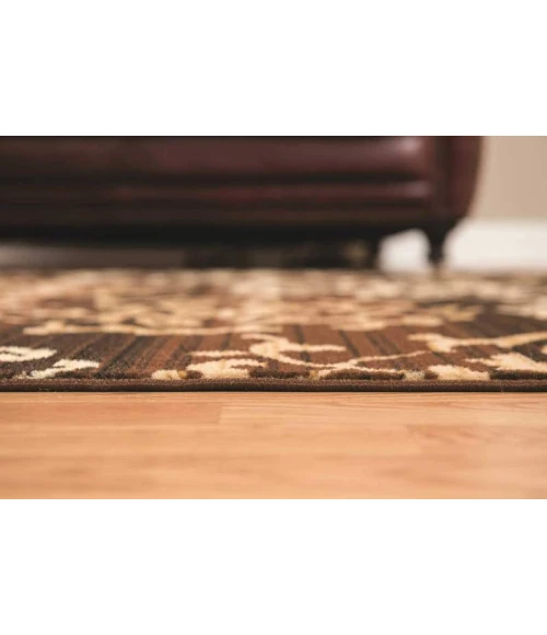 United Weavers of America DALLAS-COUNTESS-BROWN-58-10750 Area Rug