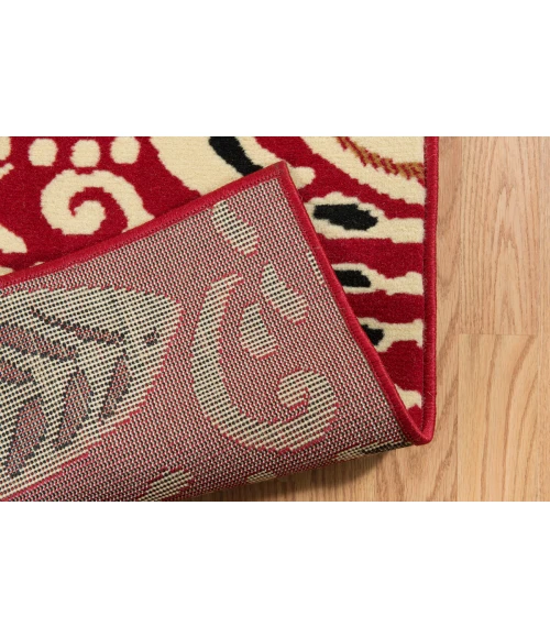 United Weavers Dallas Red 851-11030 1 ft. 11 in. X 3 ft. 3 in. Rectangle Rug