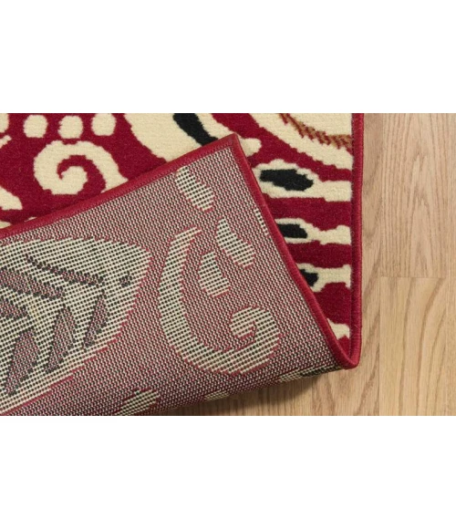 United Weavers of America DALLAS-BANDANNA-RED-58-11030 Area Rug