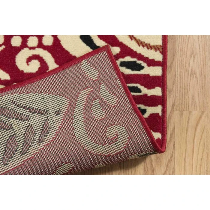 United Weavers of America DALLAS-BANDANNA-RED-58-11030 Area Rug