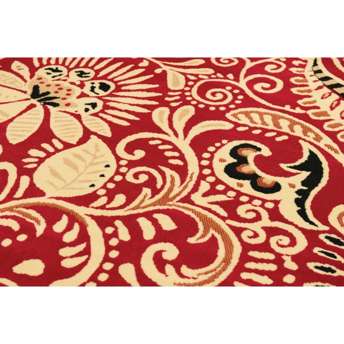 United Weavers Dallas Red 851-11030 2 ft. 3 X 7 ft. 2 in. Rectangle Rug
