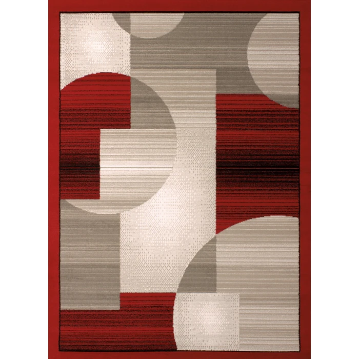 United Weavers Dallas Red 851-11130 1 ft. 11 in. X 3 ft. 3 in. Rectangle Rug